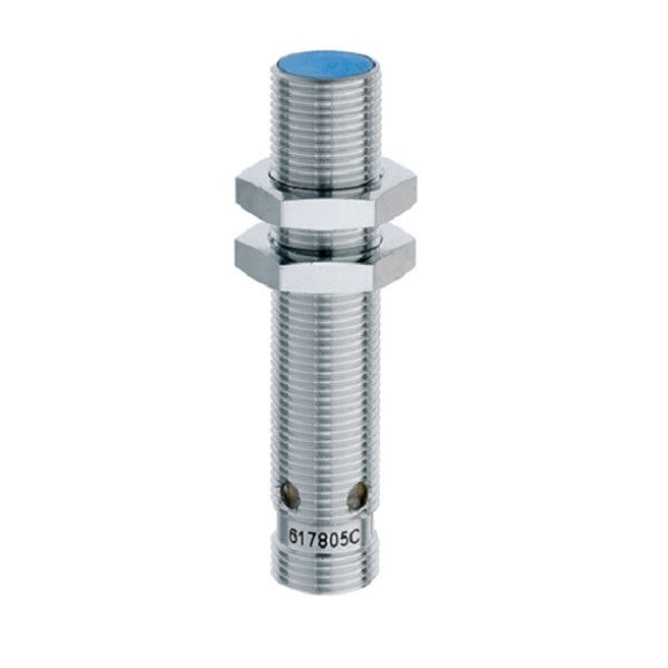 Sensor Indutivo Faceado Cilíndrico M12 PNP 10-30VCC 1NA Alcance 4 mm com Conector M12 3 Fios IP67