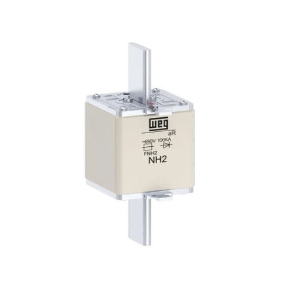 Fusível Fusível NH Porcelana Ultra-Rapido Tamanho 2 710A 150x73x73 mm 690VCA Contato Faca