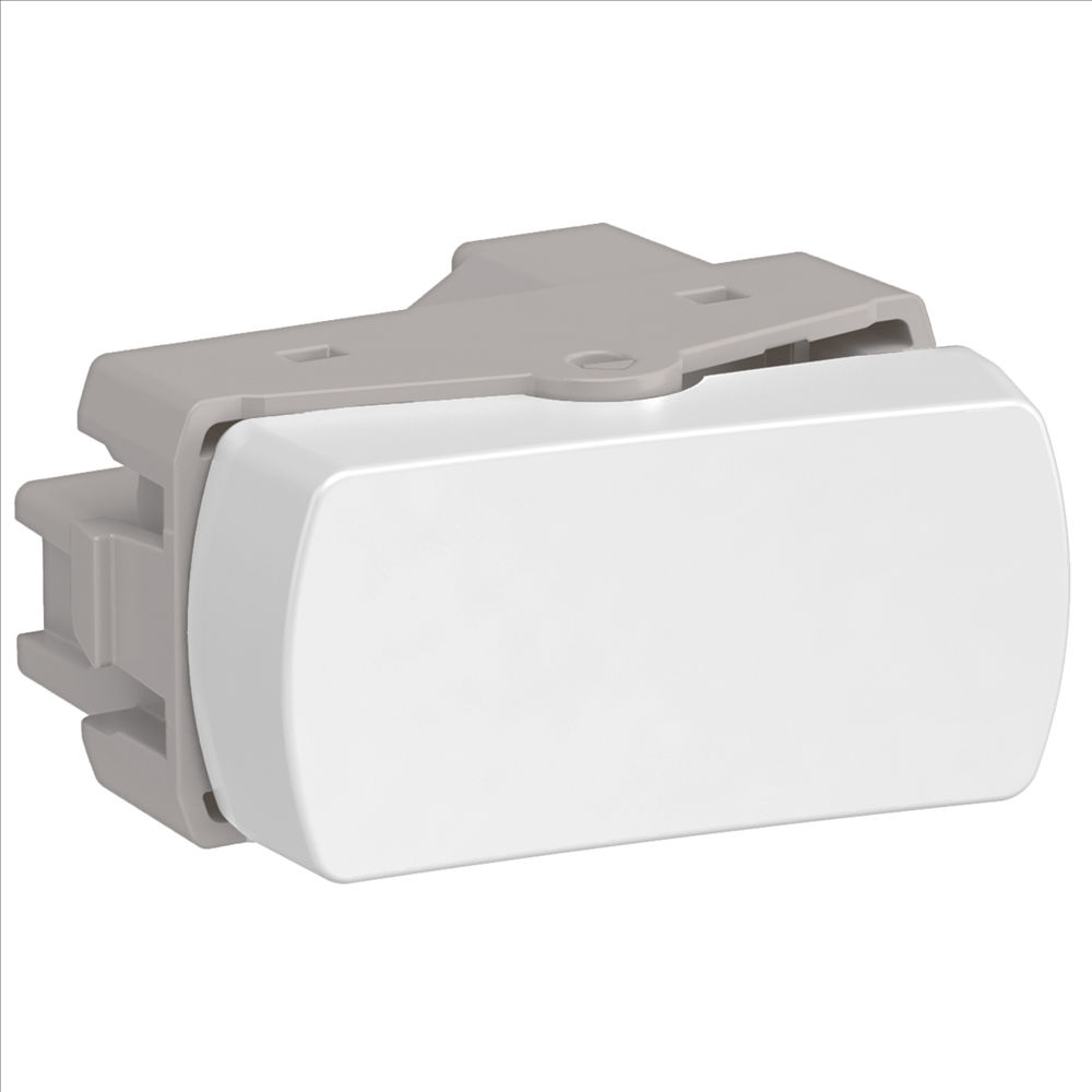 Módulo Módulo Interruptor Simples 10A/250VCA PVC Branco Linha Miluz