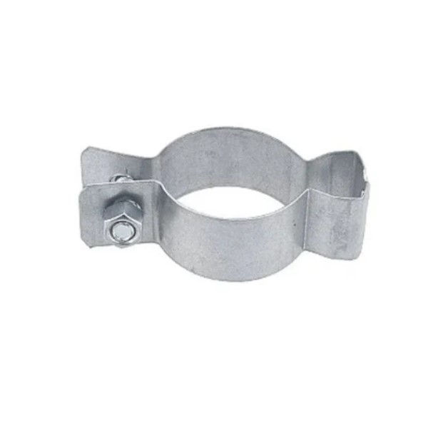 Abraçadeira Abraçadeira Galvanizada a Fogo Tipo D 4" com Porca e Parafuso para Eletroduto