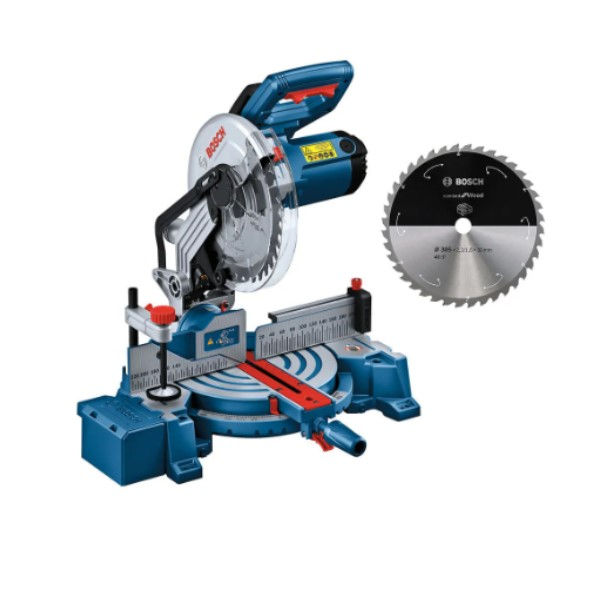 Serra Esquadria Para Madeira 5000 RPM 254 mm GCM 254 com Disco 40 Dentes 1750W 127VCA Profissional