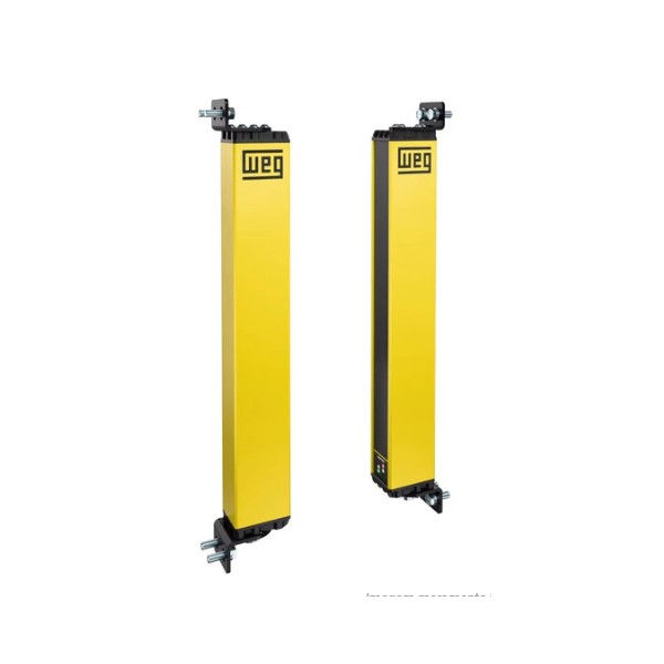 Sensor Fotoelétrico Barreira Luz Altura 300 mm 24VCC Alcance 5 M IP67