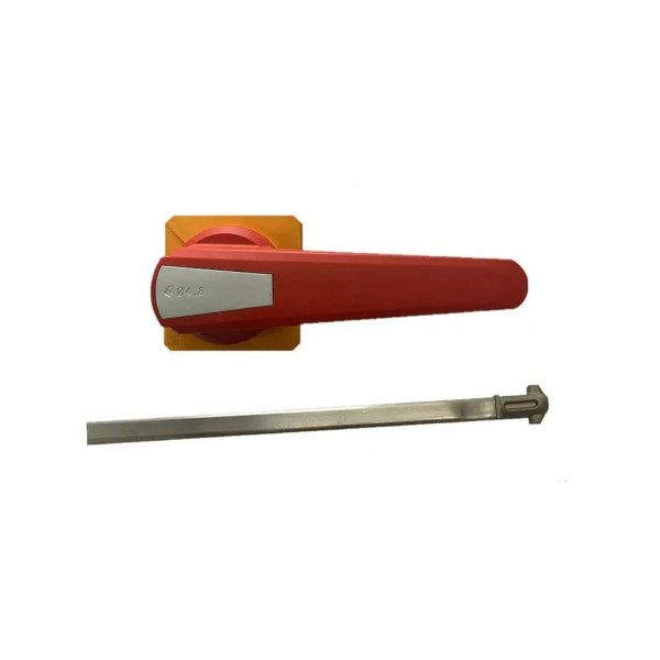 Acionamento Rotativo Externo Manopla 158 mm com Haste 460 mm para Chave Rfw/Riw Vermelho/Amarelo