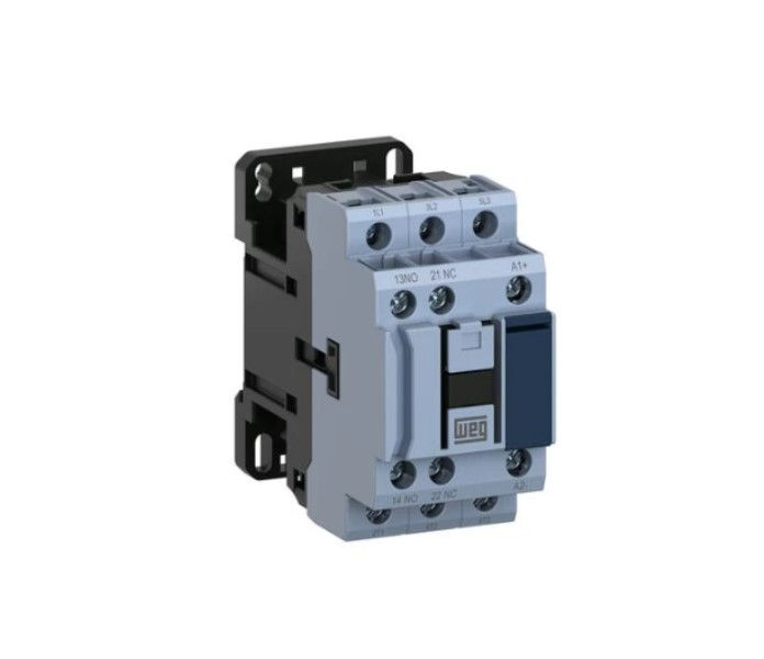 Contator Principal Tripolar 12A 4NA 24VCA 50/60 Hz CWB12 Conexão para Parafuso