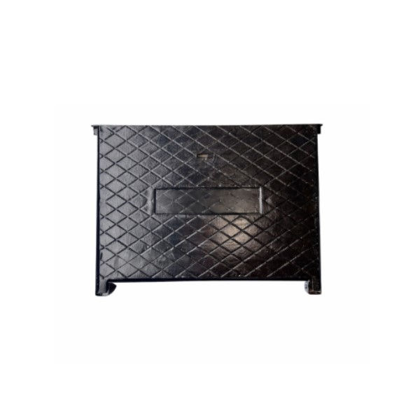 Tampa Ferro Fundido Articulada 600x400 mm com Caixilho