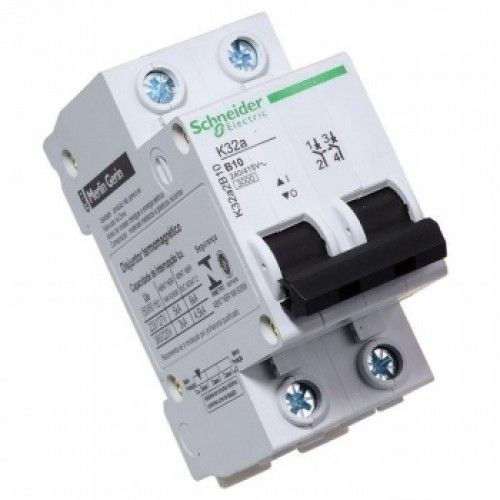 Disjuntor Termomagnético Fixo Bipolar K32A C 63A 5 KA/3 KA 220/380VCA DIN