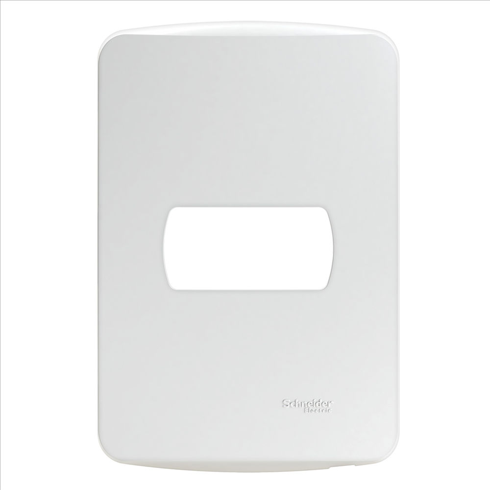 Placa PVC para 1 Módulo 4x2 Branca Linha Miluz