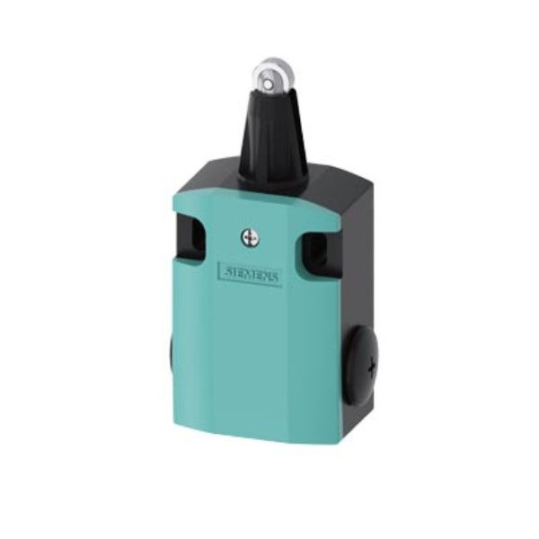 Fim de Curso Ação Rápida 3SE5122-0LD02 10A/AC15 250VCA Corpo Metálico Caixa Larga (56 mm) Pistão com Rolete Metálico (13 mm) 1NA+2NF Ruptura Positica IP67