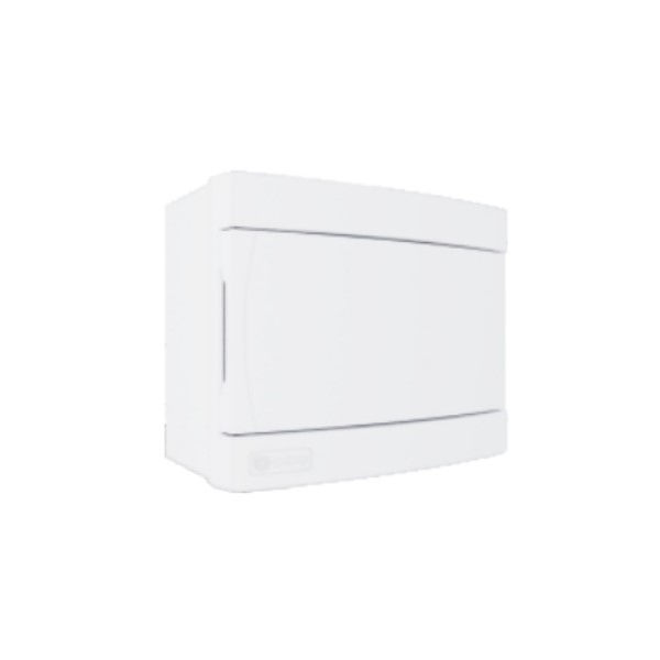Quadro Distribuição Quadro Distribuição VDI Sobrepor PVC 245x185x101 mm Branco