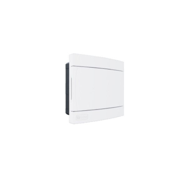 Quadro Distribuição Quadro Distribuição VDI Embutir PVC 130x130x101 mm Branco