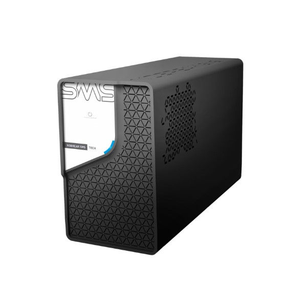 Nobreak 1400VA Tech Entrada Bivolt Saída 220VCA com 1 Bateria Selada 7AH com 8 Tomadas