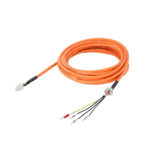 Cabo Alimentação Pre-Montado 6FX3002 para Motor 20 M Laranja