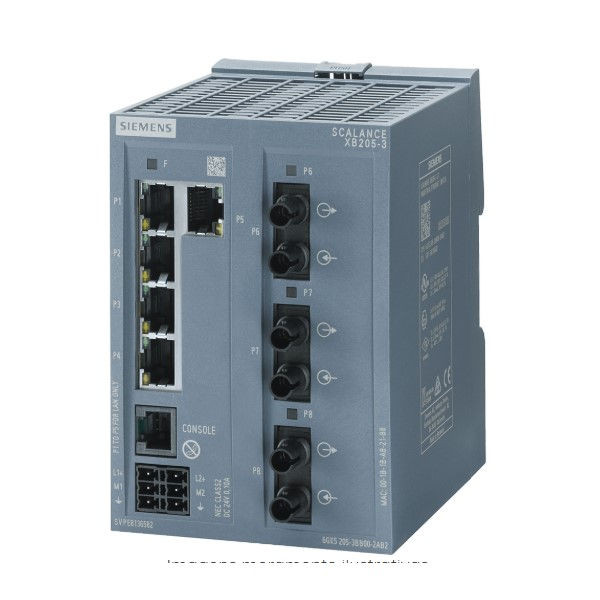 Switch 5 Portas 10/100 Mbps Scalance XB205-3