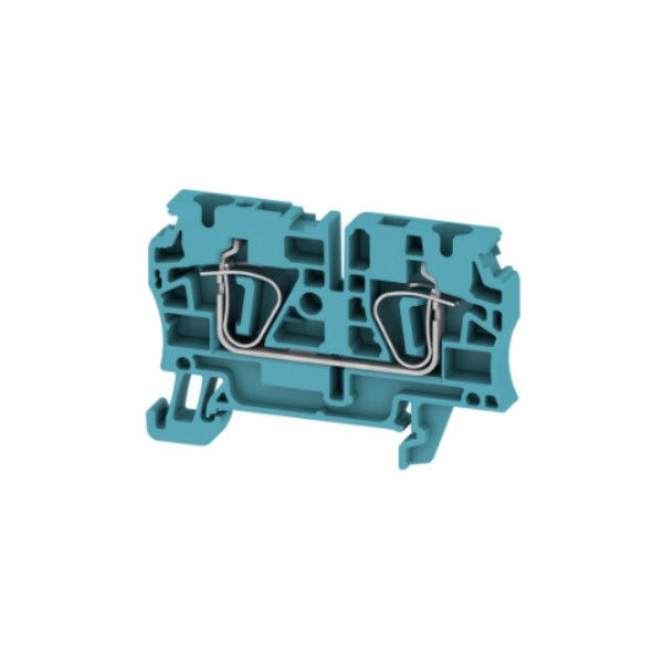 Conector Passagem SAK Poliamida ZDU 4,00 mm² Azul Conexão para Mola