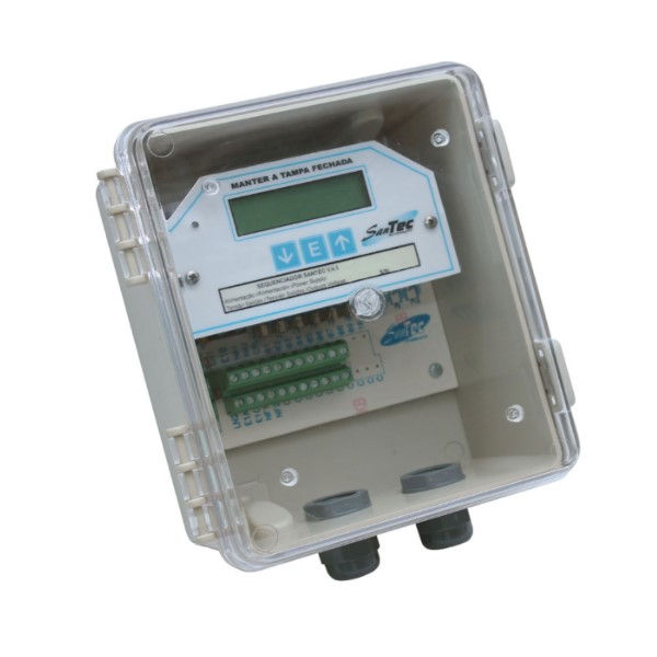 Sequenciador V.4.14-R1 24VCC IHM com 12 Saídas