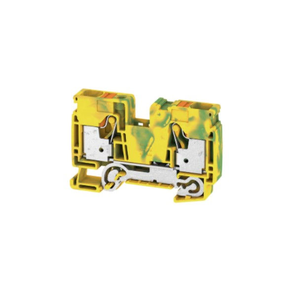 Conector Passagem SAK Poliamida A2C Terra 16,00 mm² Verde/Amarelo Conexão para Mola (Push-in)