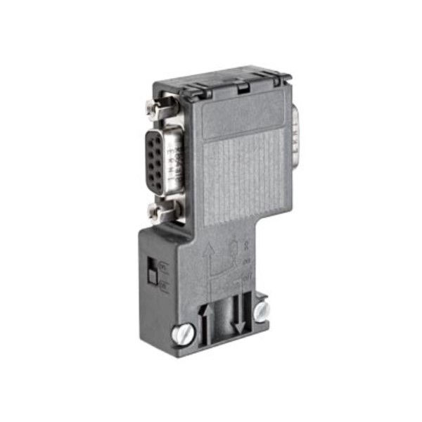 Conector ETHERNET Industrial Fêmea RS485 Simatic PROFIBUS DP Resistor Isolamento 90 Graus com Soquete PG