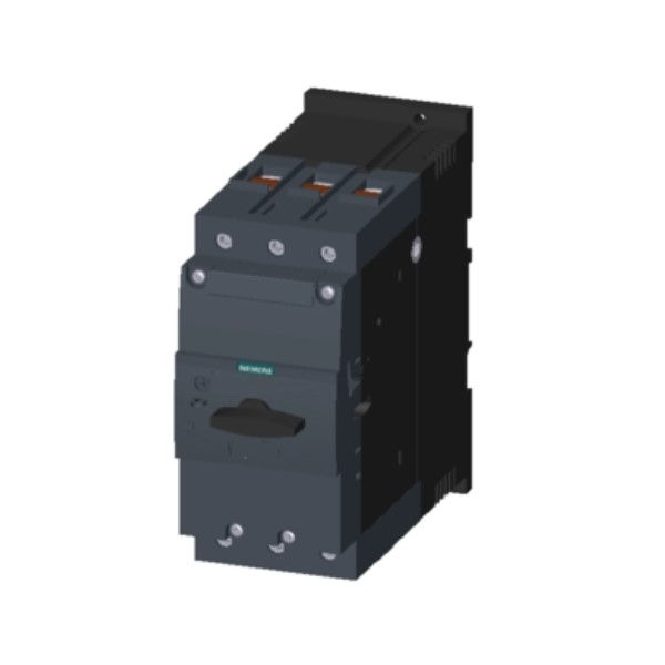 Disjuntor Motor Tripolar 3RV2041 65,00-84,00A Classe 10 com Acionamento Rotativo DIN S3 Conexão para Parafuso