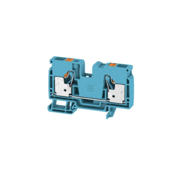 Conector Passagem SAK Poliamida A2C 10,00 mm² Azul Conexão para Mola (Push-in)
