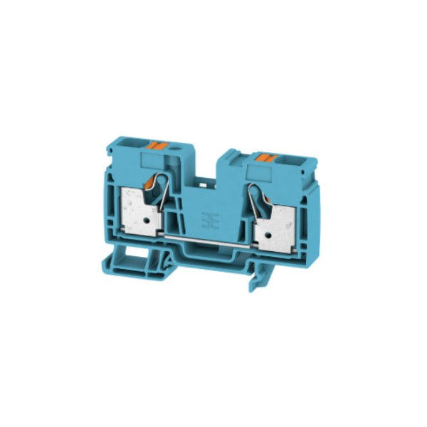 Conector Passagem SAK Poliamida A2C 16,00 mm² Azul Conexão para Mola (Push-in)
