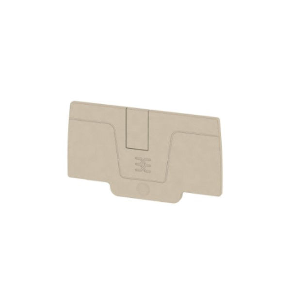 Tampa Final Poliamida A2C para Conector SAK 6,00 mm² Bege