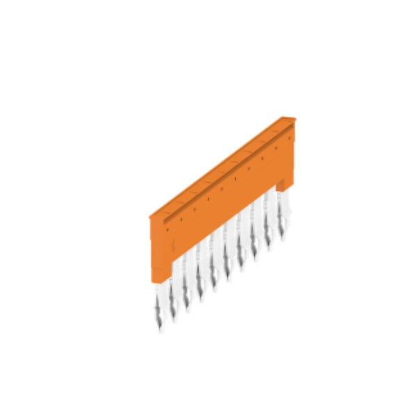 Ponte Conectora Para Conector SAK 6,00 mm² 10 Polos Laranja
