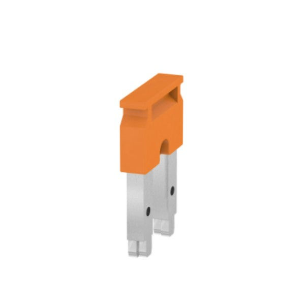 Ponte Conectora Interligação para Conexão Mola A2C 35,00 mm² 2 Polos Laranja ZQV 35N/2