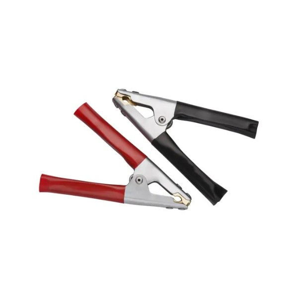 Garra Bateria 100AH Vermelho/Preto Embalagem com 2 PCS