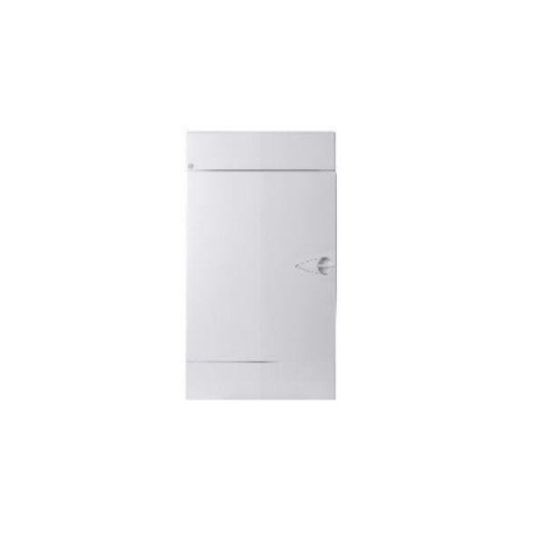 Quadro de Distribuição PVC Embutir 24 Disjuntores DIN sem Barramento sem Geral Branco Porta Opaca Maestro