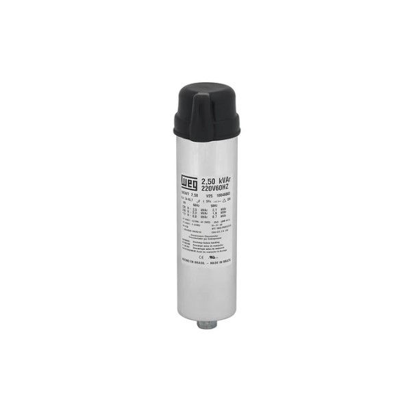 Capacitor Correção Fator de Potência 5,0 KVAR 480VCA Trifásico Tipo Célula sem Caixa 60 Hz