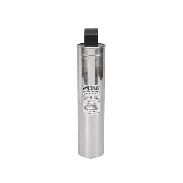 Capacitor Correção Fator de Potência 10,0 KVAR 380VCA Trifásico Tipo Célula sem Caixa 60 Hz
