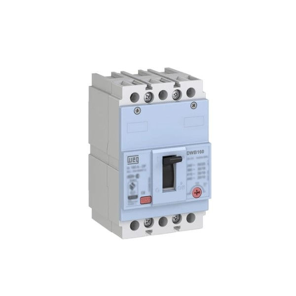 Disjuntor Termomagnético Fixo Tripolar DWB160B 105A 25 KA/18 KA 220/380VCA Caixa Moldada