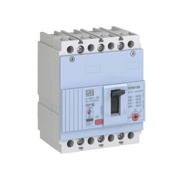 Disjuntor Termomagnético Fixo Tetrapolar DWB160N 100A 50 KA/30 KA 220/380VCA Caixa Moldada