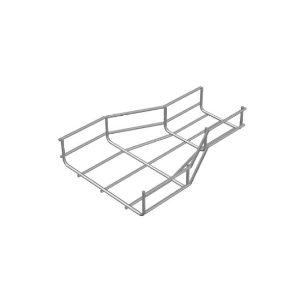 Redução Concêntrica para Leito Galvanizada Eletrolítica 100x50-50x50 mm