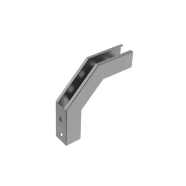 Curva 45G Vertical Galvanizada Eletrolítica Externa para Perfilado 38x38 mm