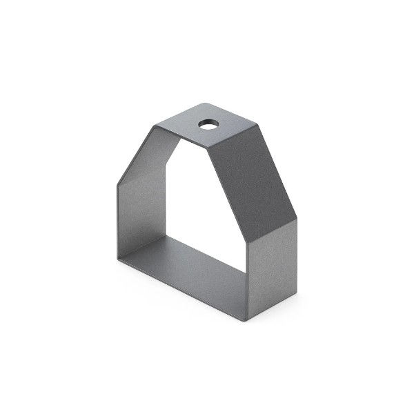 Suporte Balanço para Eletrocalha Suspensão Vertical Galvanizado Eletrolítico 300x100 mm