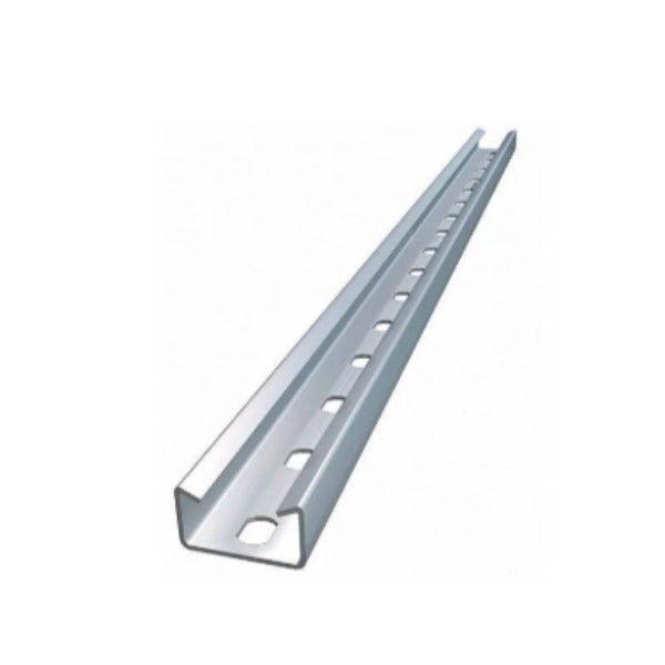 Perfilado Perfurado Galvanizado a Fogo 38x38 mm 3 M Chapa 16