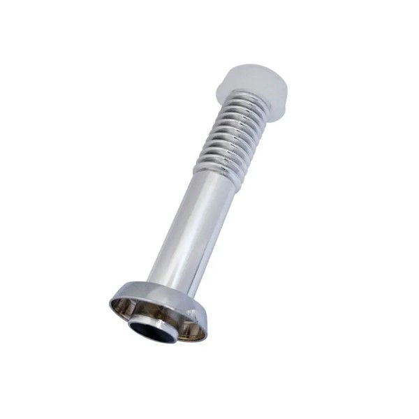 Tubo PVC Ligação Ajustável 1.1/2"X250 mm Cromado para Sanitário