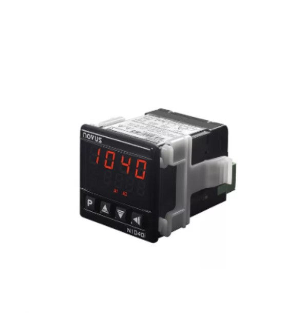 Controlador Horímetro Digital J,k,t,n,r,s,b,e, PT100 4-20 MA 100-240VCA/CC 48x48x80 mm com 1 Entrada e 2 Saída Relé 8 Dígitos