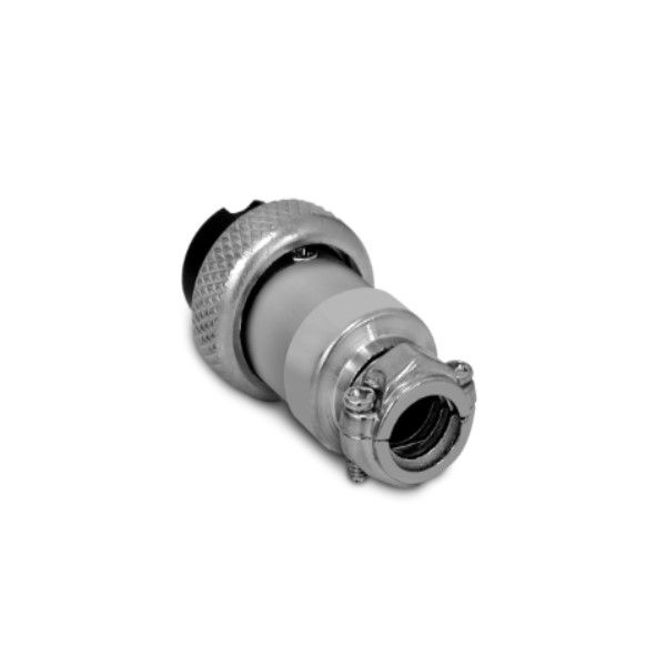 Conector Mike Fêmea Metálico 5A 6 Vias