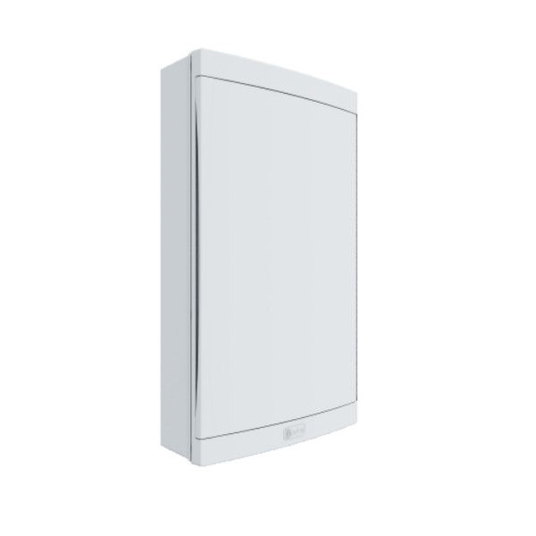 Quadro Distribuição VDI Sobrepor PVC 562x320x104 mm Branco