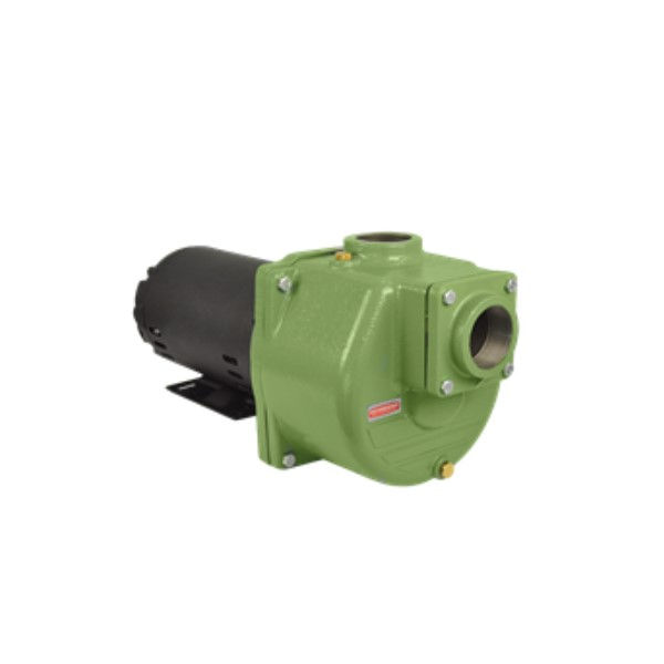 Motobomba Centrífuga Trifásica 2,00 CV BCA-40 1.1/2 220/380VCA Autoaspirante Verde