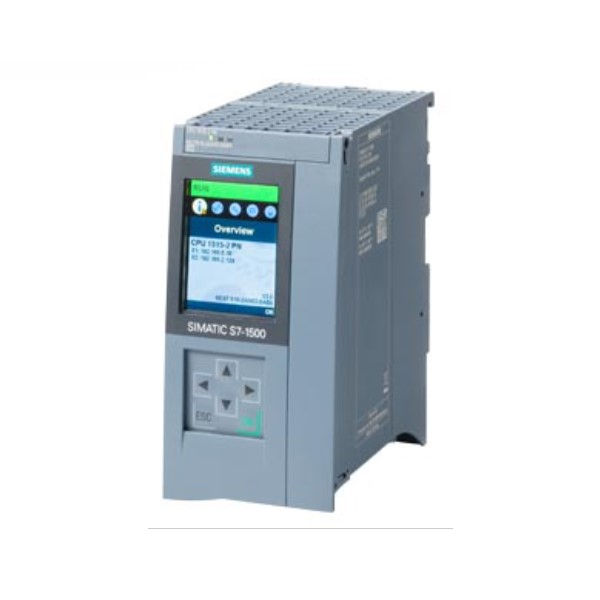 Cpu Simatic S7-1500 1515F-2 PN Memória Trabalho 1,0MB Memória Programa 4,5MB 2 Portas PROFINET RT/6NS 24VCC 2 Portas PROFINET IRT ETHERNET Industrial