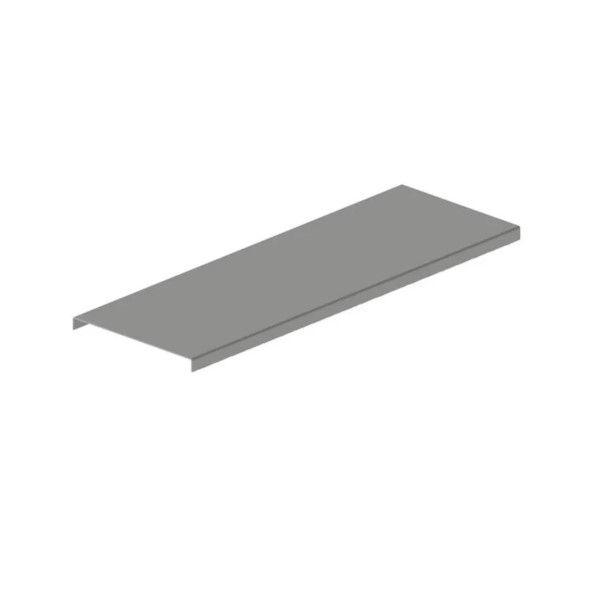 Tampa Encaixe para Eletrocalha Galvanizada a Fogo 50x3000 mm Chapa 18