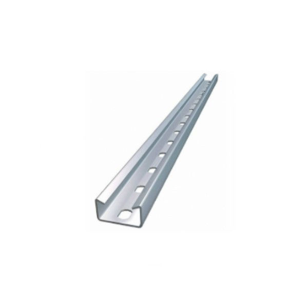 Perfilado Perfurado Galvanizado Eletrolítico 38x19 mm 6 M Chapa 18