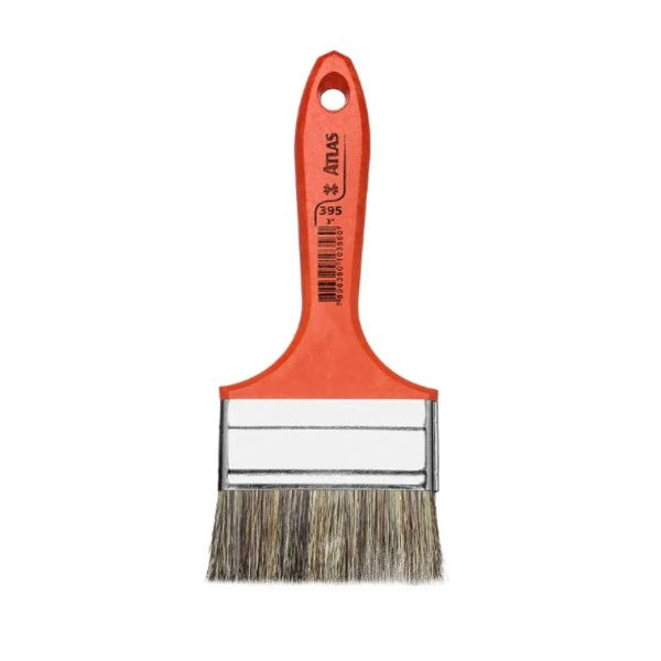 Pincel Cerdas Gris Sintética para Tinta Óleo/Esmalte 3"