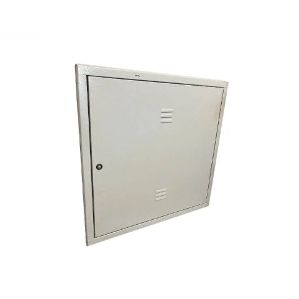 Caixa TELEBRAS N4 Sobrepor Ferro 600x600x120 mm Bege CRT