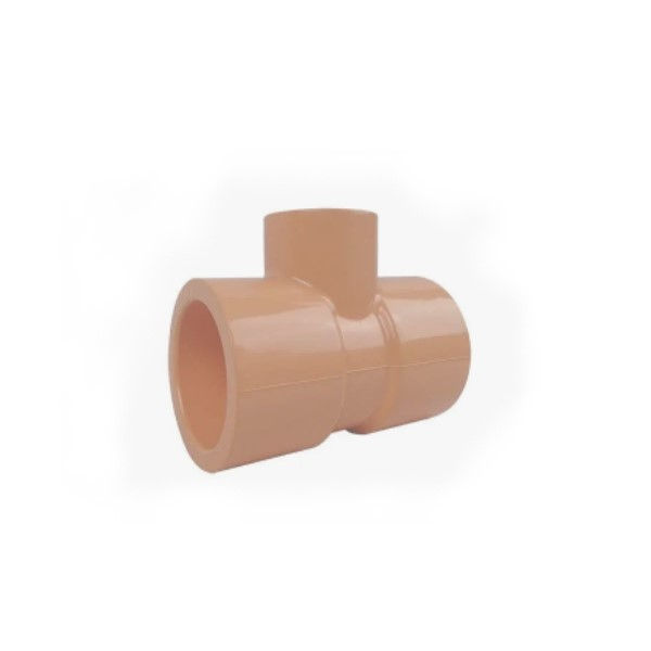 Te Redução CPVC Fire Fêmea/Fêmea/Femea 2x1.1/2" Linha Incêndio