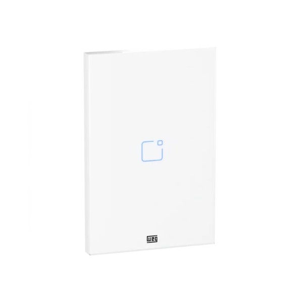 Interruptor Inteligente Embutir 1 Módulo Touch/wi-fi Vertical Bivolt 4x2 Branco Whome