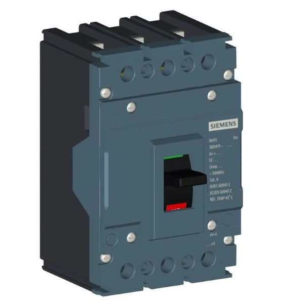 Disjuntor Termomagnético Fixo Tripolar 3VJ12 200A 30 KA/25 KA 220/380VCA Caixa Moldada